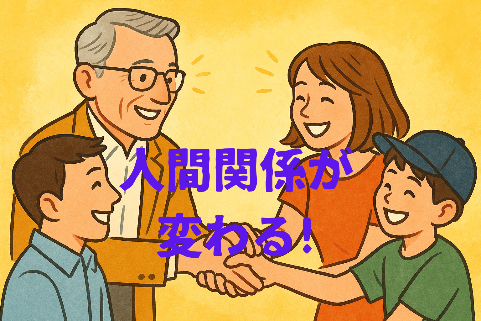 人間関係が変わる