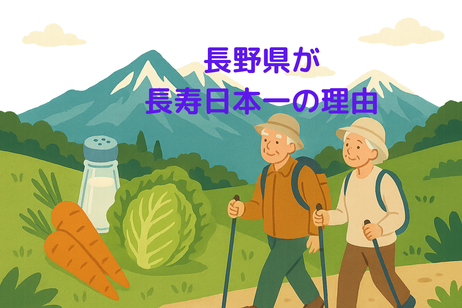 長野県が長寿日本一の理由