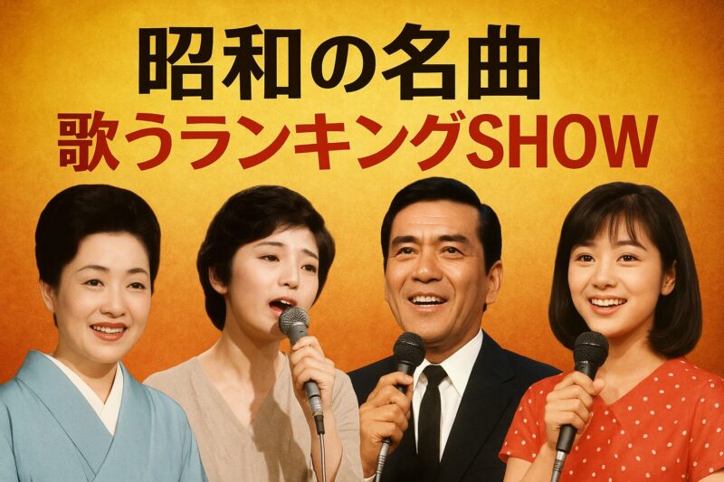 昭和の名曲ランキング